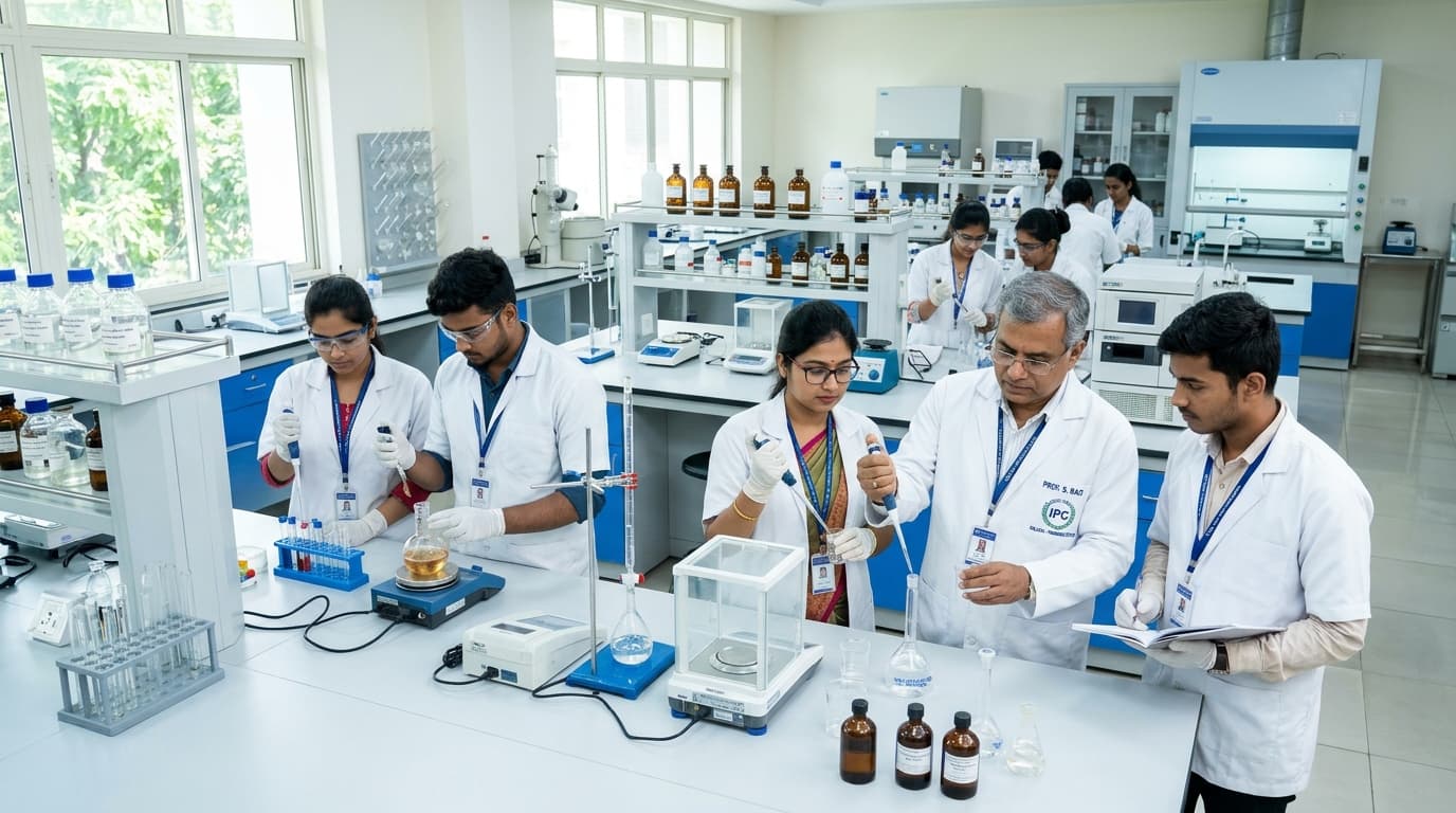 State-of-the-art pharmaceutics and analytical laboratories